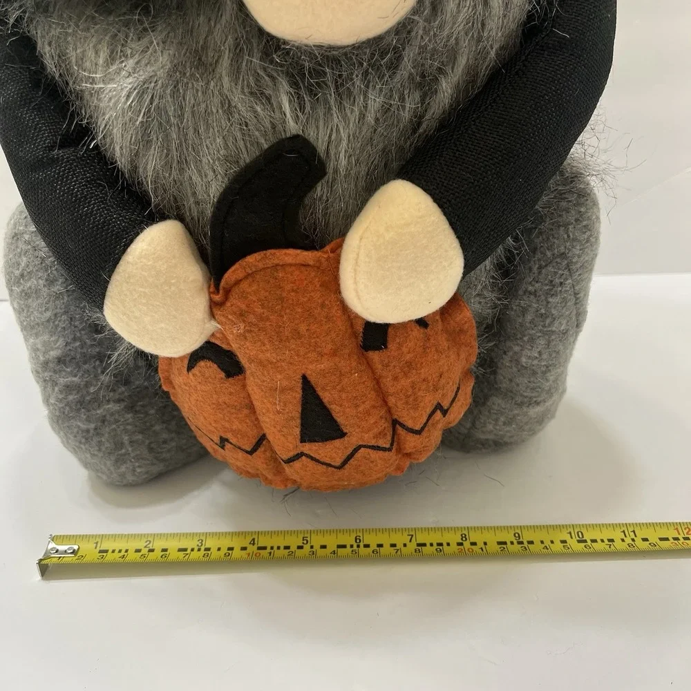 Halloween Gnome Plush Decor Shelf Sitter 17